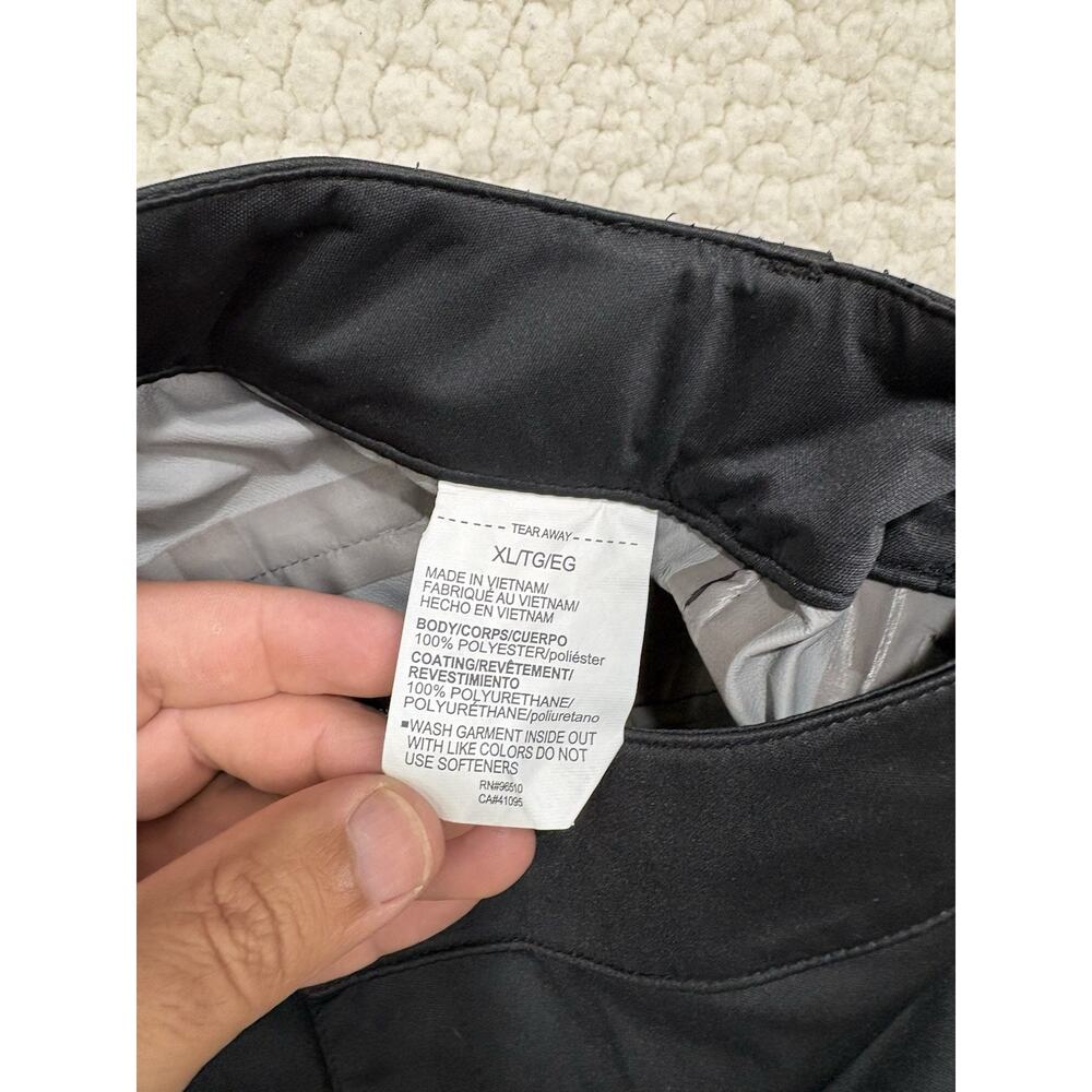 Under Armour Pants Mens XL Black UA Storm Proof Golf Rain Waterproof Lined - Picture 3 of 6